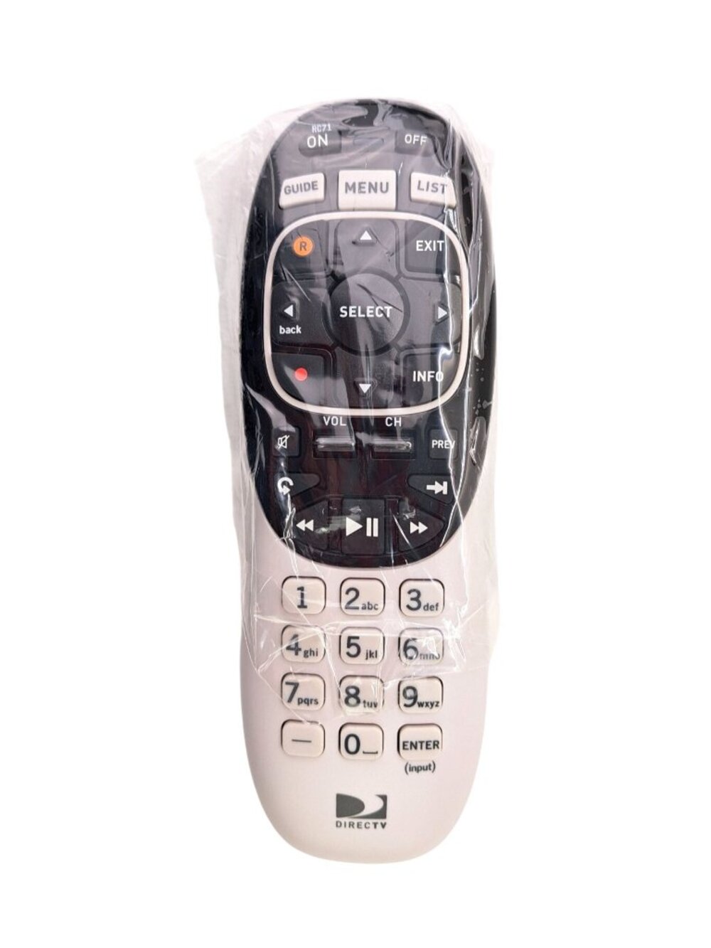 DirecTV RC71 Remote Control With RF Capabilities Peanut Direct TV Genie New